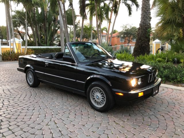 Cabrio 1991 BMW 3-Series Convertible, 90K Miles ! Runs GREAT !