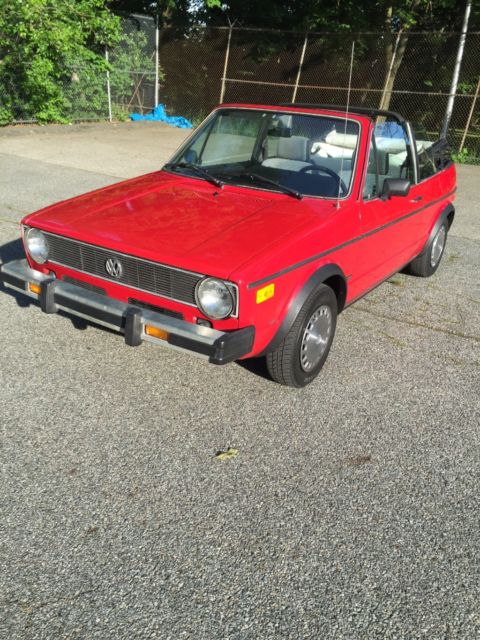 CABRIOLET DIESEL 1985 Volkswagen Golf
