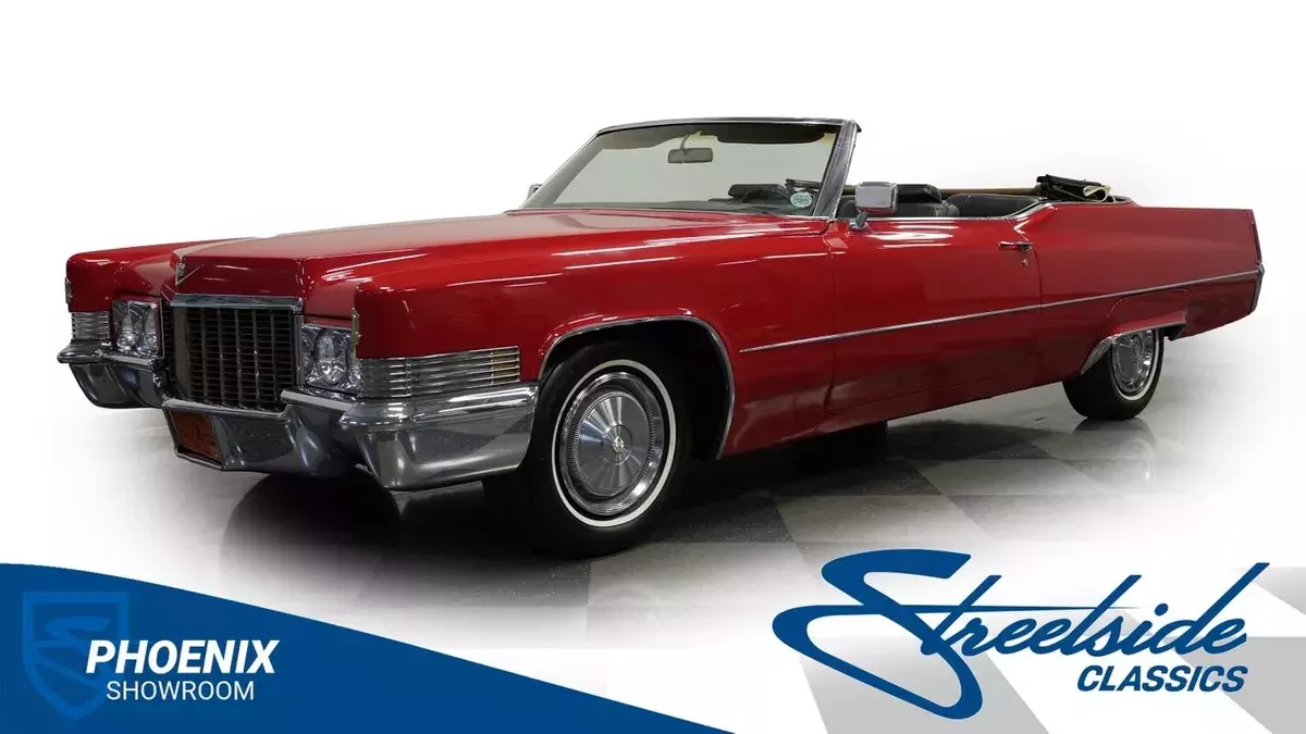 CADDY DEVILLE DROP TOP 1970 Cadillac DeVille Convertible