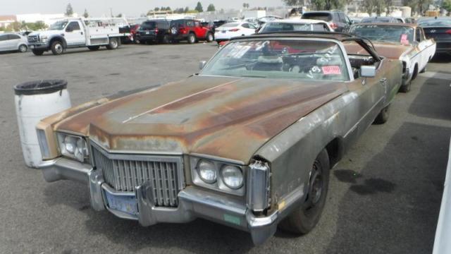 Cadilac Eldorado 1972 Convirtible 1972 Cadillac Eldorado