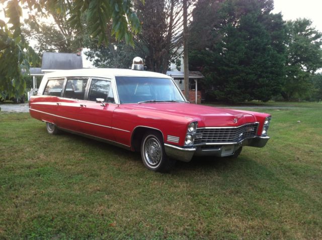 Cadillac 1967 Miller Meteor Hearse Ambulance Combination 1967 Cadillac Hearse/Ambulance Combination