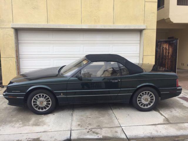 Cadillac Allante Convertible Green Dream 1993 Cadillac Allante Emerald Green