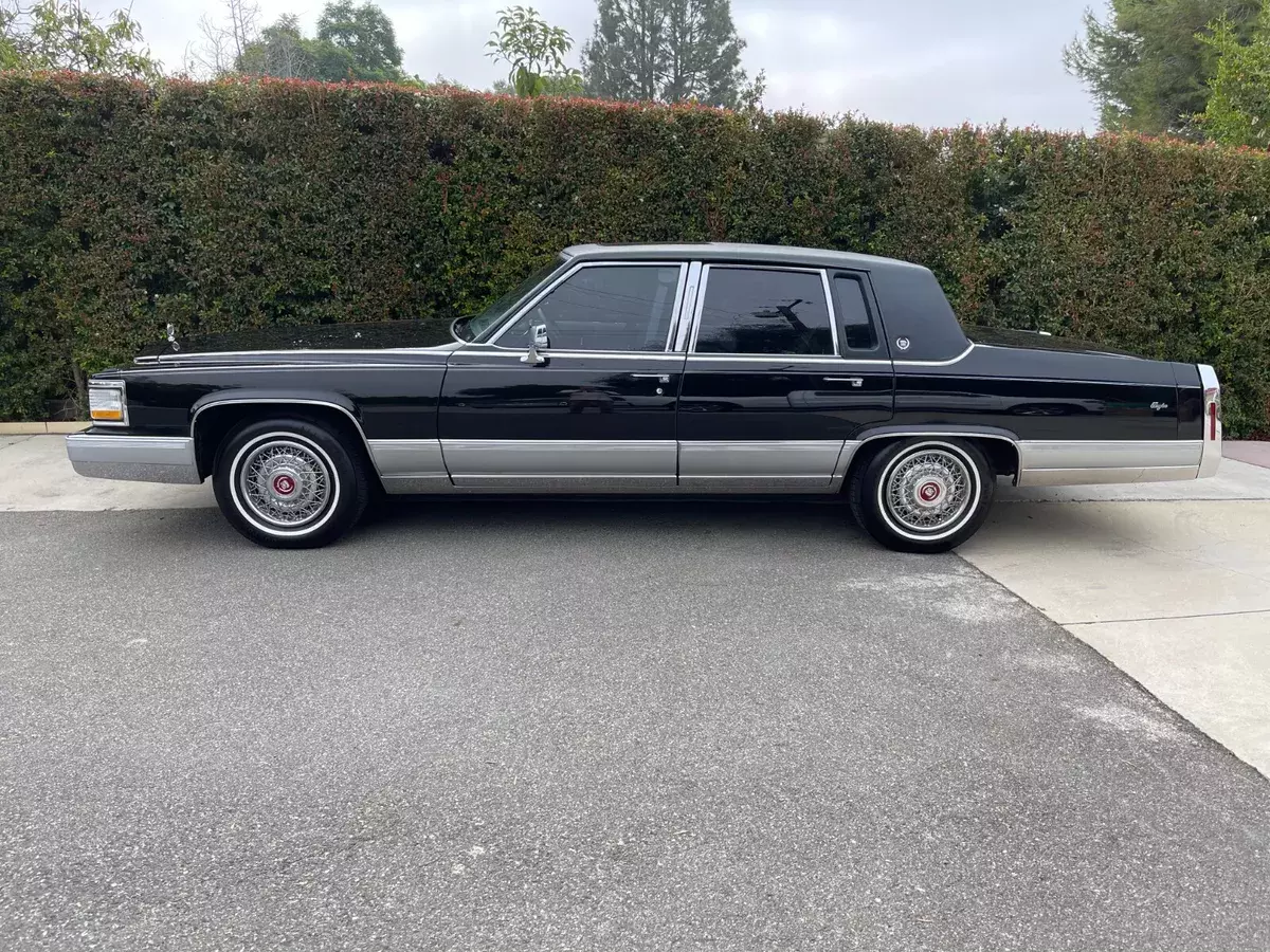Cadillac Brougham Black 74K 1992 Cadillac Brougham