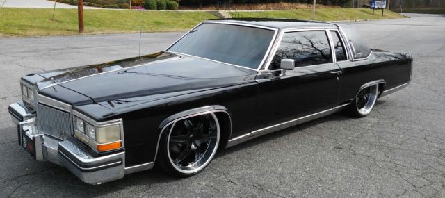 Cadillac Coupe DeVille Bagged 1984 Cadillac DeVille Coupe deville