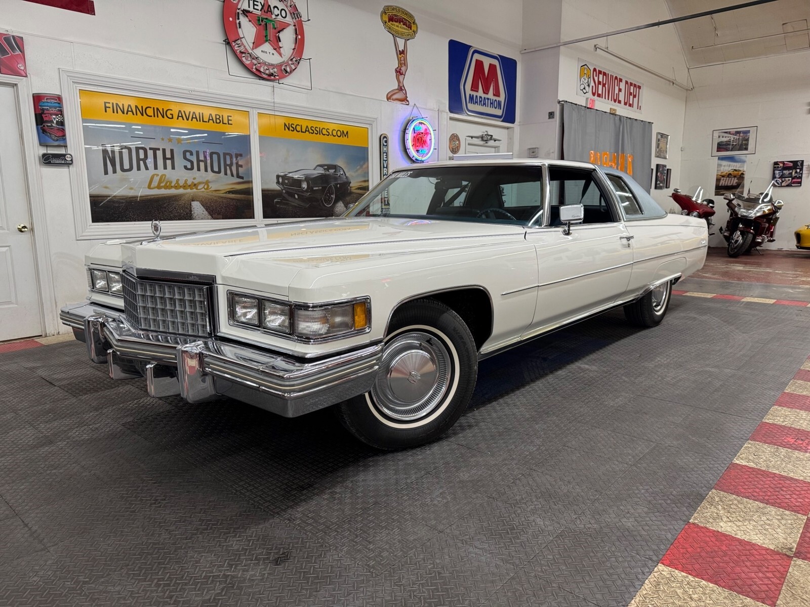 1975 Cadillac DeVille - 36K ORIGINAL MILES - 500 C.I. ENGINE -SEE VIDEO - photo 2