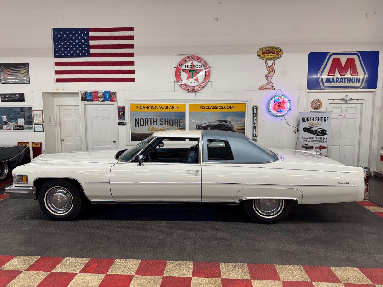 1975 Cadillac DeVille - 36K ORIGINAL MILES - 500 C.I. ENGINE -SEE VIDEO - photo 4