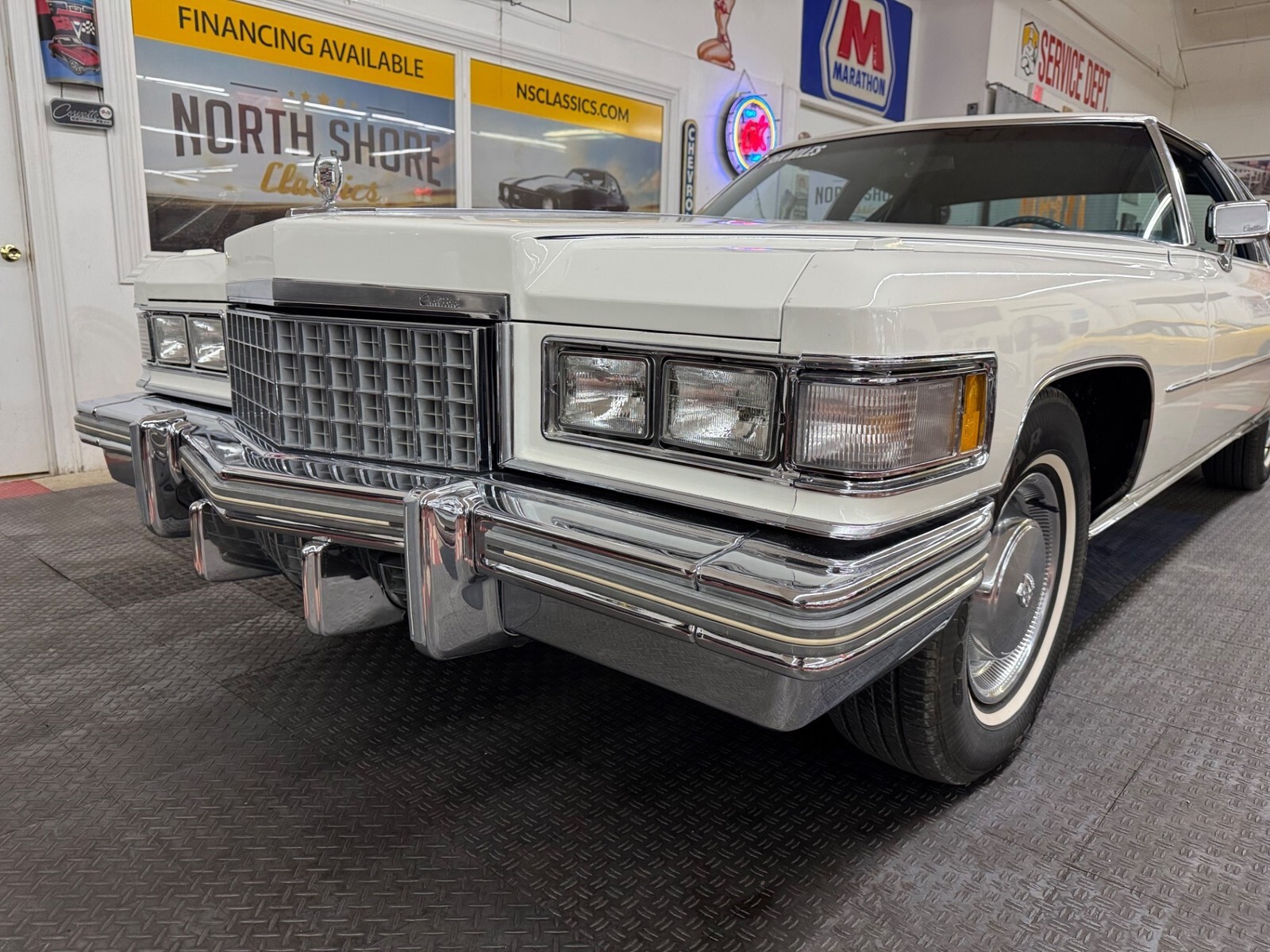 1975 Cadillac DeVille - 36K ORIGINAL MILES - 500 C.I. ENGINE -SEE VIDEO - photo 9