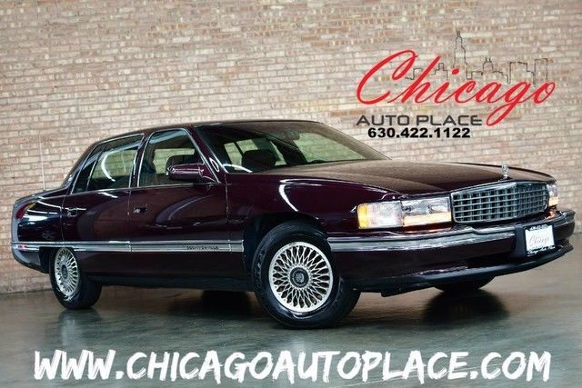 Cadillac Deville CLEAN CARFAX LEATHER HEATED SEATS WOOD TRIM LOCAL TRADE 1994 Cadillac DeVille Base Sedan 4-Door