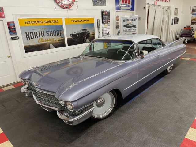 Cadillac DeVille Heather Mist with 76,689 Miles, for sale! 1960 Cadillac DeVille Great Driving Classic