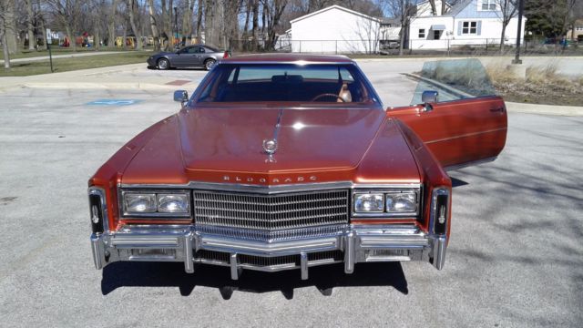 Cadillac Eldorado 1977 ORIGINAL MILEAGE LESS THEN 52 K OR BEST OFFER CHICAGO IL 1977 Cadillac Eldorado copper