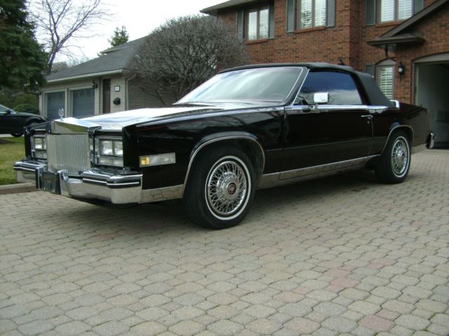 Cadillac Eldorado Biarritz Convertible w/ only 36k miles. 1985 Cadillac Eldorado