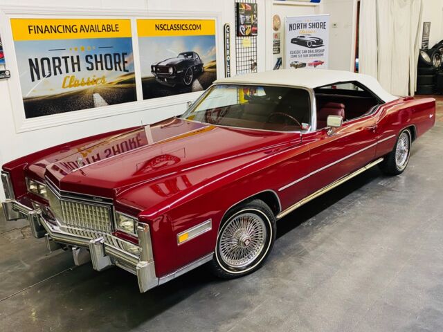 1975 Cadillac Eldorado - CONVERTIBLE - 500 c.i. ENGINE - LOADED POWER - photo 2