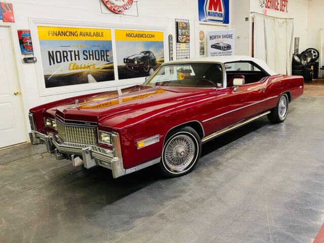 1975 Cadillac Eldorado - CONVERTIBLE - 500 c.i. ENGINE - LOADED POWER - photo 3