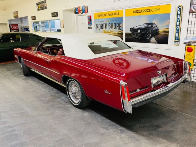 1975 Cadillac Eldorado - CONVERTIBLE - 500 c.i. ENGINE - LOADED POWER - photo 5