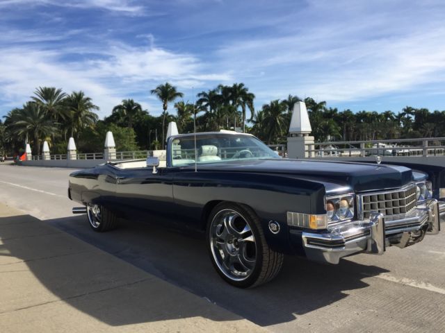 1973 Cadillac Eldorado BASE CONVERTIBLE 2 DOORS