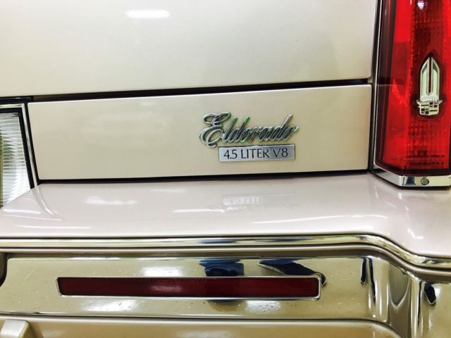 1988 Cadillac Eldorado eldorado coupe firemist with antelope leather - photo 5