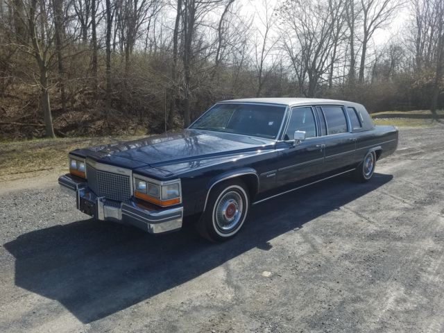 Cadillac Fleetwood 75 Formal Limousine 1981 Cadillac Fleetwood