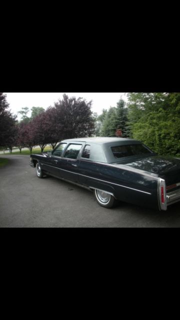 Cadillac fleetwood limousine 1976 Cadillac Fleetwood