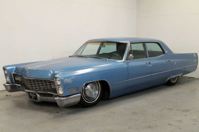 CADILLAC/ LOW RIDER/ AIR RIDE/ CUSTOM PINSTRIPE/ BODYMAN SPECIAL/ STRONG 7.0L 19670000 Cadillac DeVille