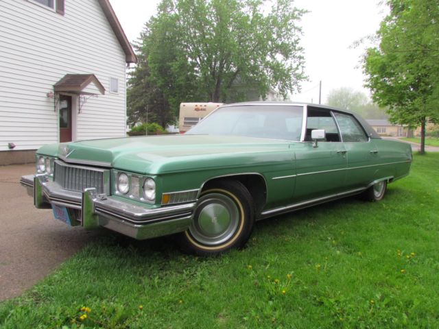 Cadillac Sedan Deville hardtop 1973 1973 Cadillac DeVille