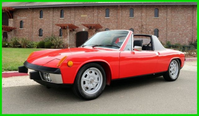 CALIF 914 GARAGED 100% SOLID ORIGINAL METAL NO ACCIDENTS EXCELLENT CONDITION 1973 Porsche 914