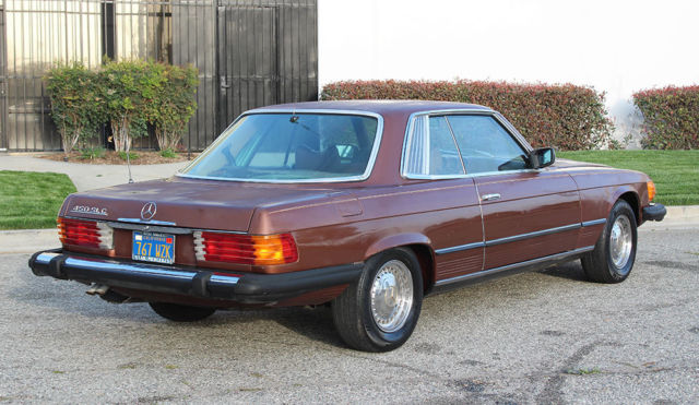 1978 Mercedes-Benz 400-Series 450 SLC 107 Body Coupe, One Owner, 116k Orig - photo 13