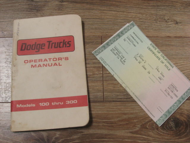 1966 Dodge Other Pickups BASE - photo 7
