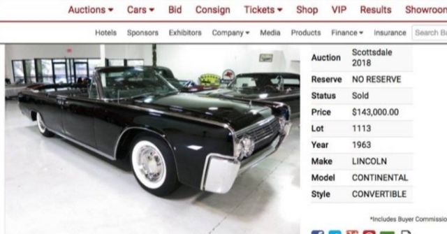 1963 Lincoln Continental Stainless NEW and Chrome NEW - photo 6