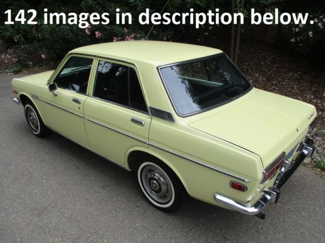 1971 Datsun 510 CA Blue Plates Survivor 1 Owner - photo 3