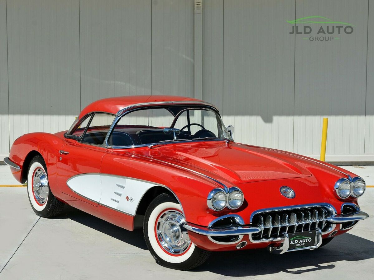 California Car! Frame Off Restored! Hardtop Only! Wide White Wall Tires! 1960 Chevrolet Corvette
