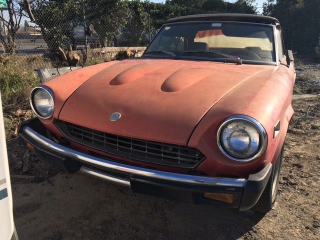 1978 Fiat 124 Spider 2000