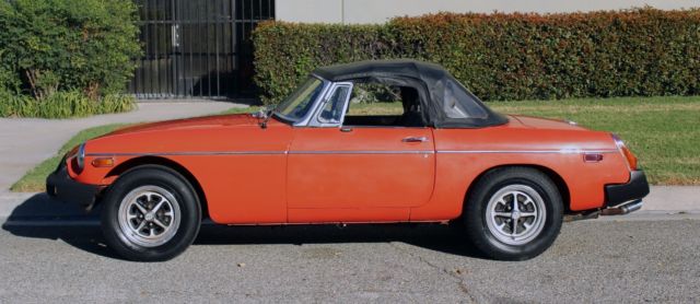 1978 MG MGB 4 Spd, California Car, NO RESERVE - photo 11