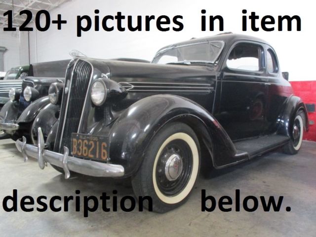 1936 Plymouth Coupe 5 Window Rumble Seat NO RESERVE - photo 2