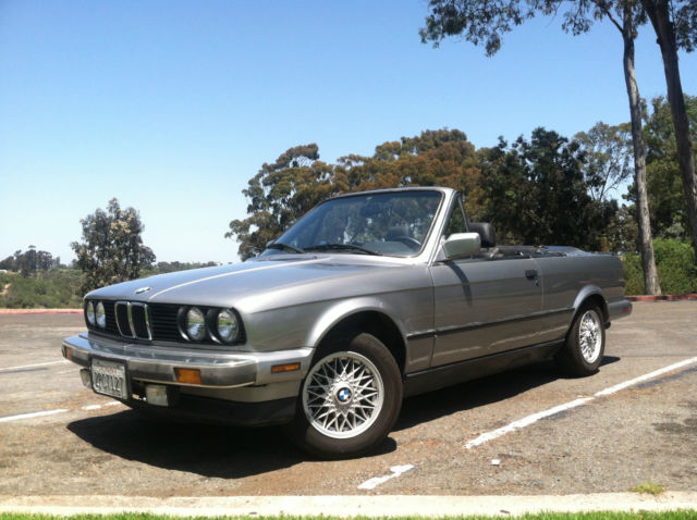 California Convertible - 1987 BMW 325i E30 - Inline six cylinder - Manual 5 spd 1987 BMW 3-Series