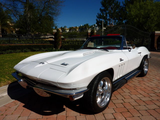 CALIFORNIA FRAME OFF RESTORED 427 RESTO MOD CORVETTE BB CONVERTIBLE 1966 Chevrolet Corvette CONVERTIBLE