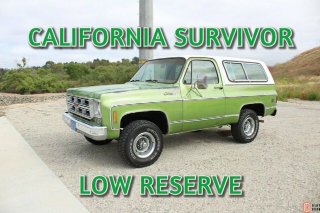California GMC Jimmy Preservation K5 Blazer K10 1976 GMC Jimmy Sierra