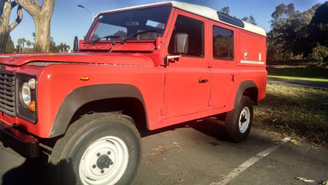 California Licensed RHD 110 w/ 18,7770 miles 1986 Land Rover Defender
