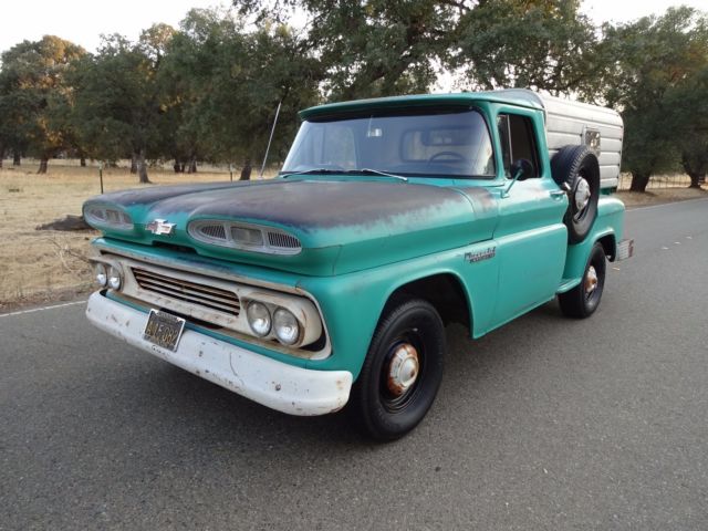 CALIFORNIA NATIVE 1960 CHEVY SHORT BED TRUCK 1960 Chevrolet C-10 APACHE