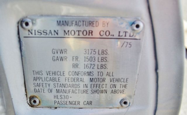 1975 Datsun Z-Series 2 Door Coupe - photo 13