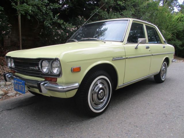 California Nissan 240 260 280 Z 240Z 260Z 280Z 2002 Series pickup truck 1971 Datsun 510 CA Blue Plates Survivor 1 Owner NO RESERVE