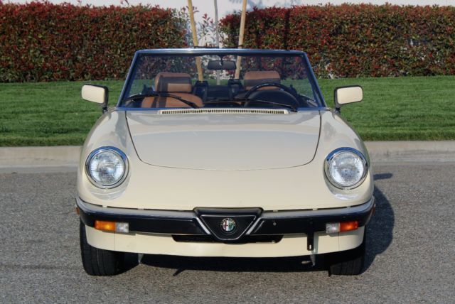 1988 Alfa Romeo Spider Veloce Pininfarina, 76k Orig, One Owner - photo 3