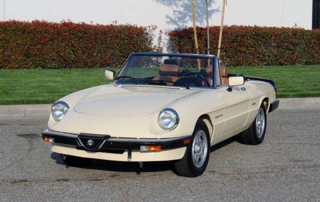 1988 Alfa Romeo Spider Veloce Pininfarina, 76k Orig, One Owner - photo 4
