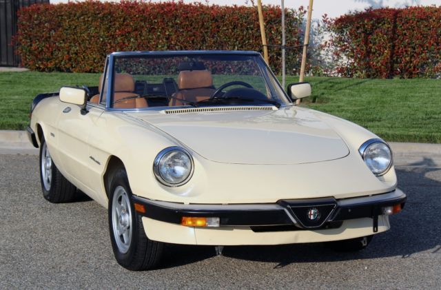1988 Alfa Romeo Spider Veloce Pininfarina, 76k Orig, One Owner - photo 5