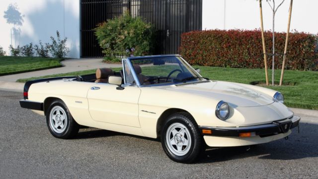 1988 Alfa Romeo Spider Veloce Pininfarina, 76k Orig, One Owner - photo 6