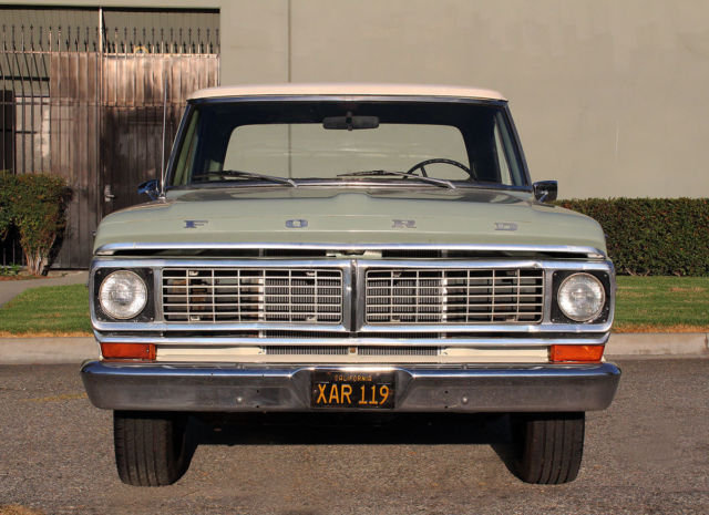 1970 Ford F-100 Sport Custom, 100% Rust Free, One Owner