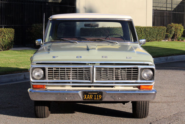1970 Ford F-100 Sport Custom, 100% Rust Free, One Owner - photo 11