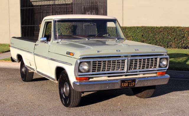 1970 Ford F-100 Sport Custom, 100% Rust Free, One Owner - photo 2
