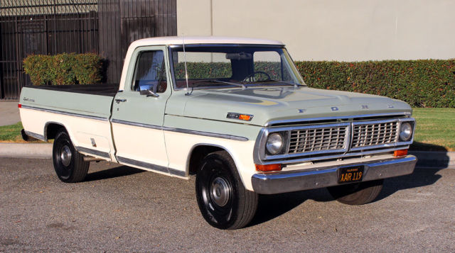 1970 Ford F-100 Sport Custom, 100% Rust Free, One Owner - photo 3