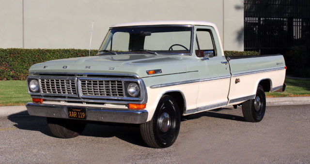 1970 Ford F-100 Sport Custom, 100% Rust Free, One Owner - photo 6