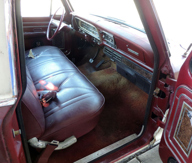 1972 Ford F-100 Ranger XLT, California Original - photo 11